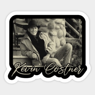 kevin costner #2 Sticker